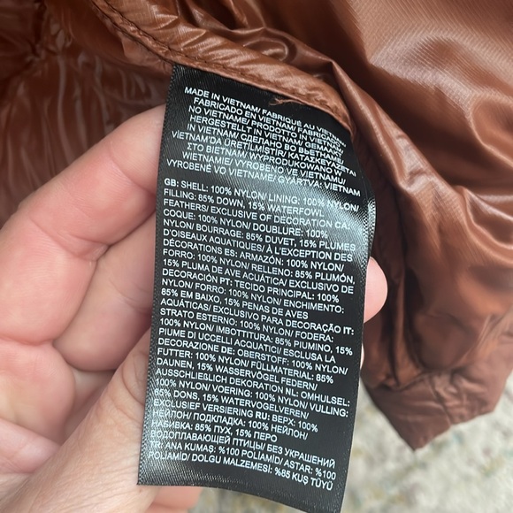 Nuptse Long belted coat, size S, new - Picture 7 of 9